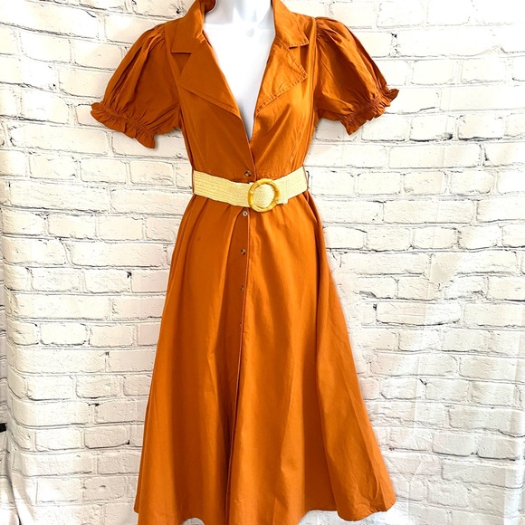 🆕 Bella MIDI Dress by We Wore What - Picture 2 of 11